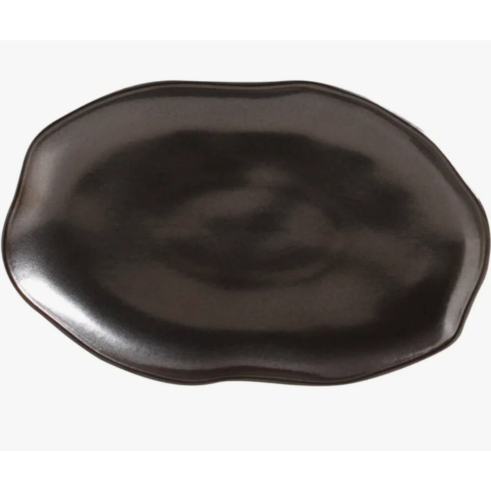 Porto Brasil Shallow Bio Oval Platter NWT Metallica Color Oty 2
